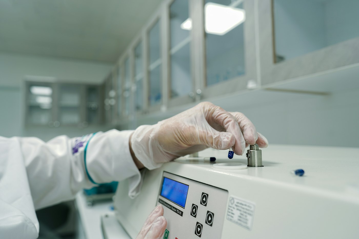 Analytical instrument in a development laboratory